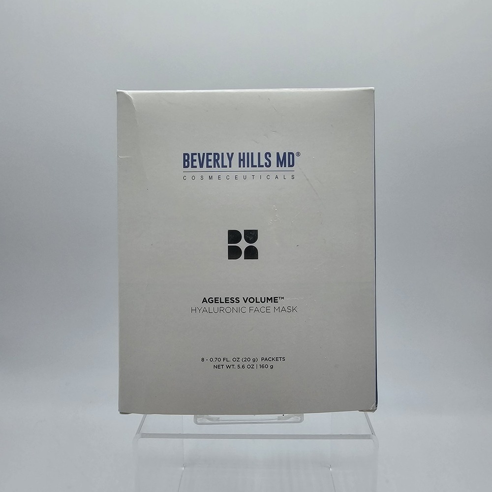 Beverly Hills MD Ageless Volume Hyaluronic Face Mask 8 Pk .7 fl oz Each Packet